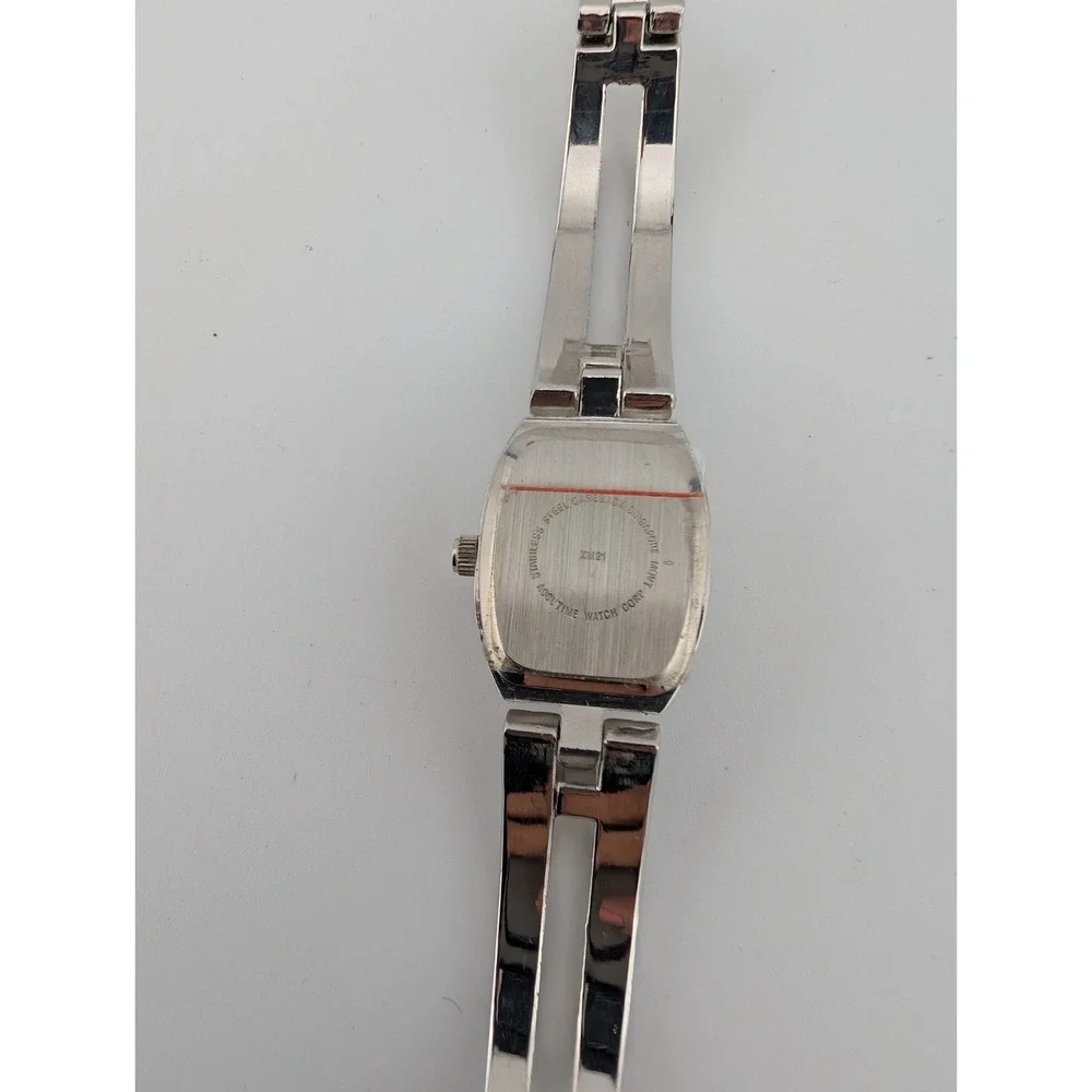 Santa Claus Watch Women 19mm Case Silver 7.25